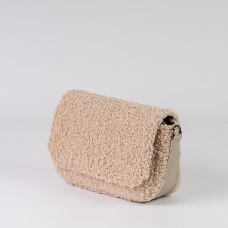 Сумка женская кросс-боди меховая XENIA № 36-23 искусственный мех и из эко-кожи Кофейный/Белый - фото 2 Сумка женская кросс-боди меховая XENIA № 36-23 искусственный мех и из эко-кожи Кофейный/Белый - фото 2