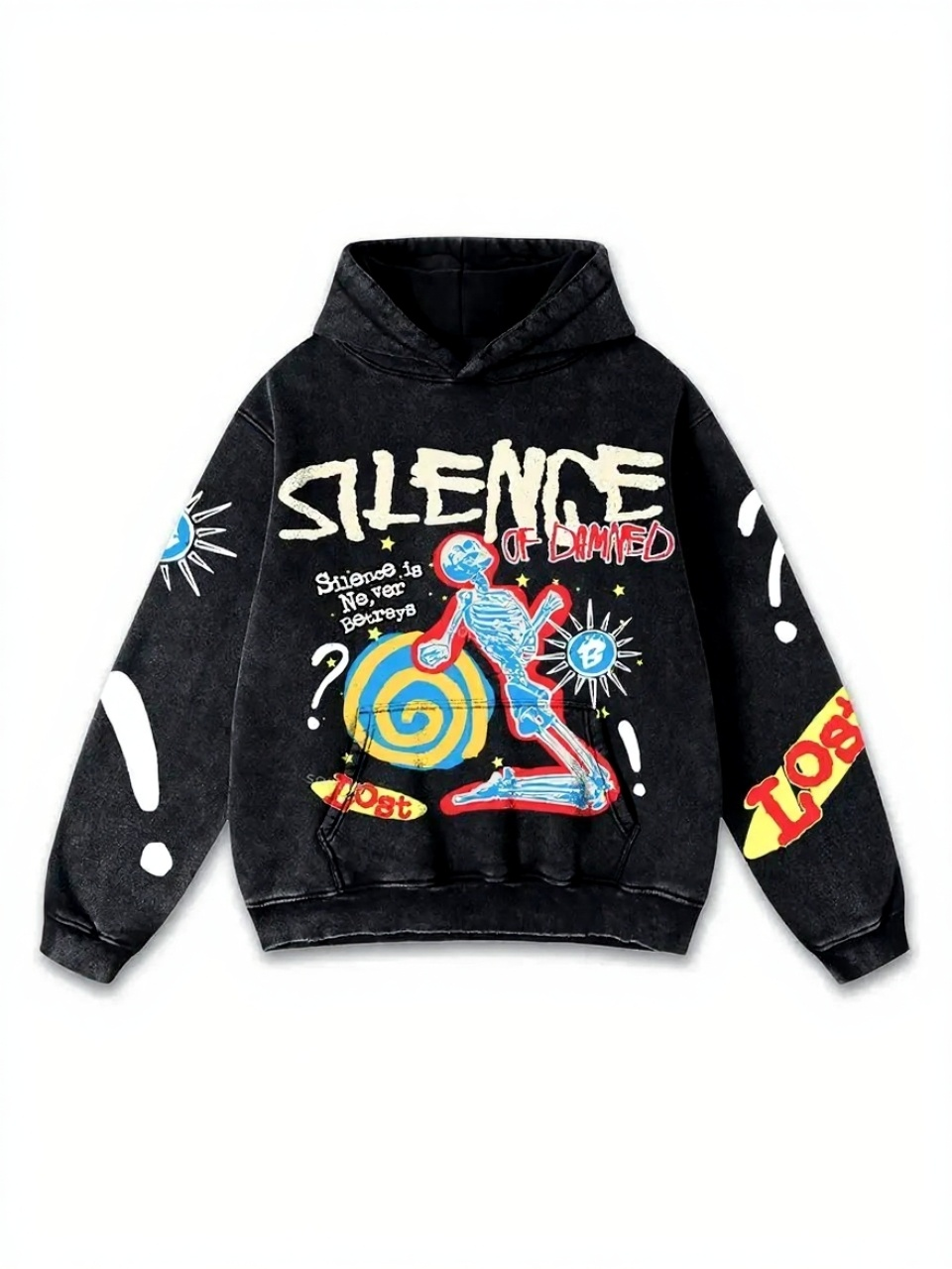 Худи для девочки 170 см Серый (2763325600)