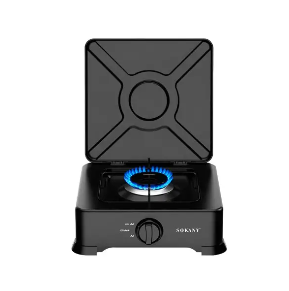 Газовая плита настольная Sokany SK-07005 одноконфорочная для баллонного газа (SK07005) Газовая плита настольная Sokany SK-07005 одноконфорочная для баллонного газа (SK07005)