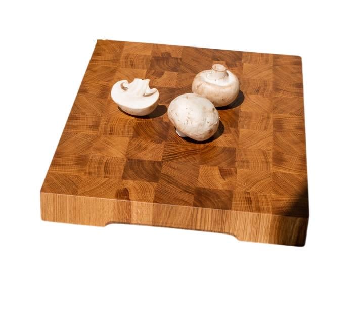 Доска торцевая разделочная BVD1 кухонная 30х40х4 см (3566)