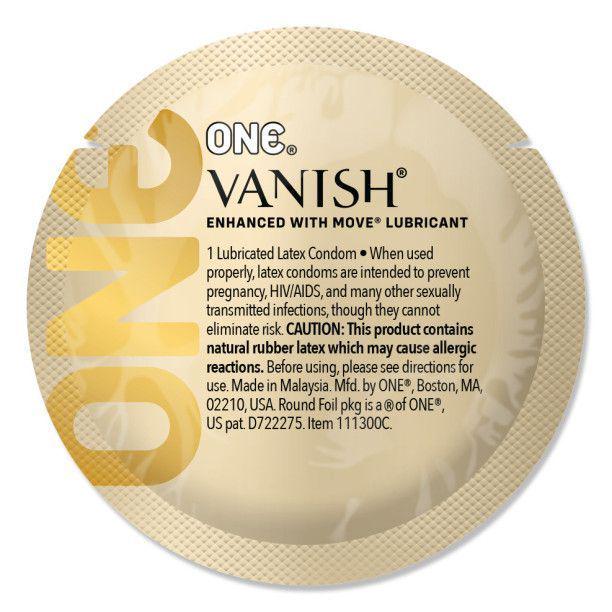 Презерватив ONE Vanish Hyperthin надтонкий 1 шт. (101889)