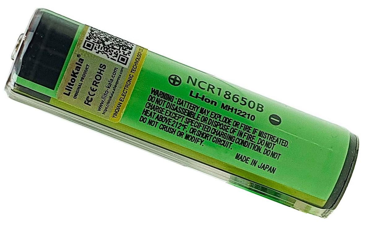 Батарейка акумулятор LiitoKala Lii 34B NCR18650B Li-Ion PCB 3,7V 3400 mAh (19351722) - фото 4