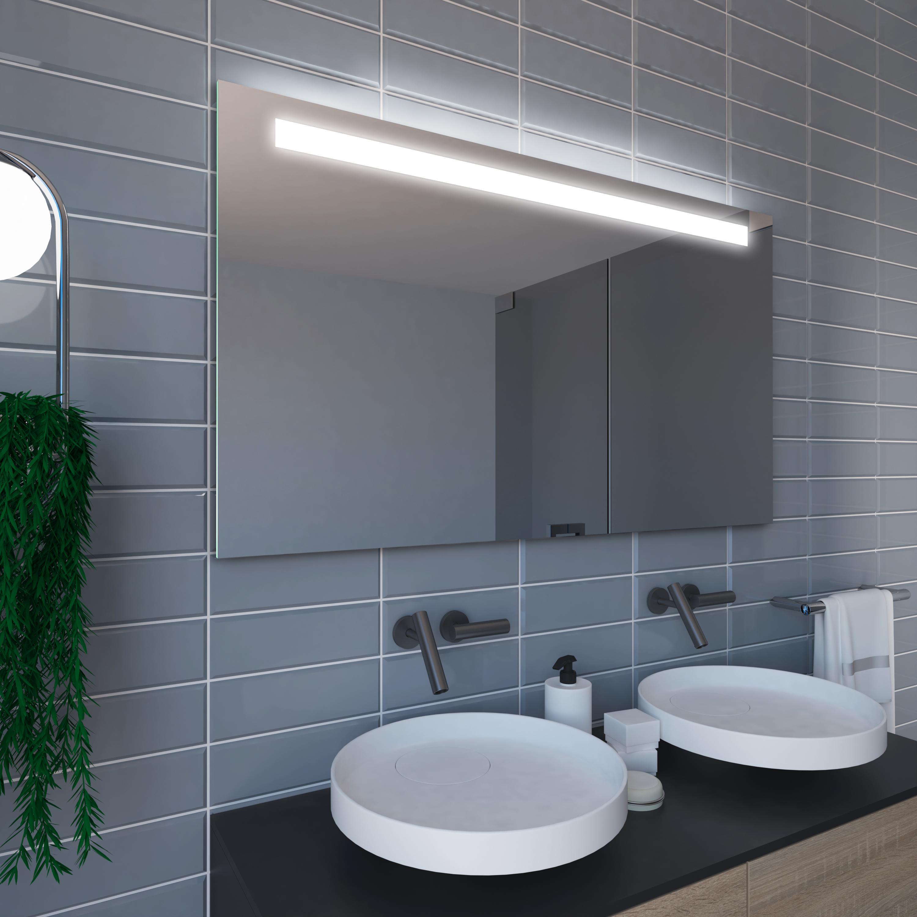 Зеркало Dim Dzerkal GRODA с LED-подсветкой 50х70 см (6297)