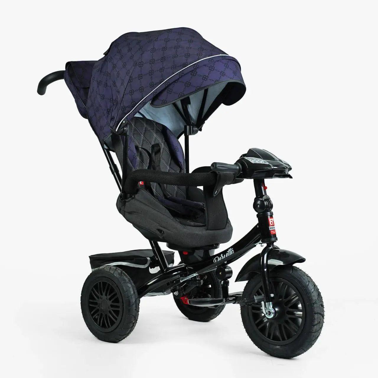 Детский трицикл Best Trike 8066/511-36 Perfetto с регулировкой сиденья и функцией свободного хода Синий (28457728)