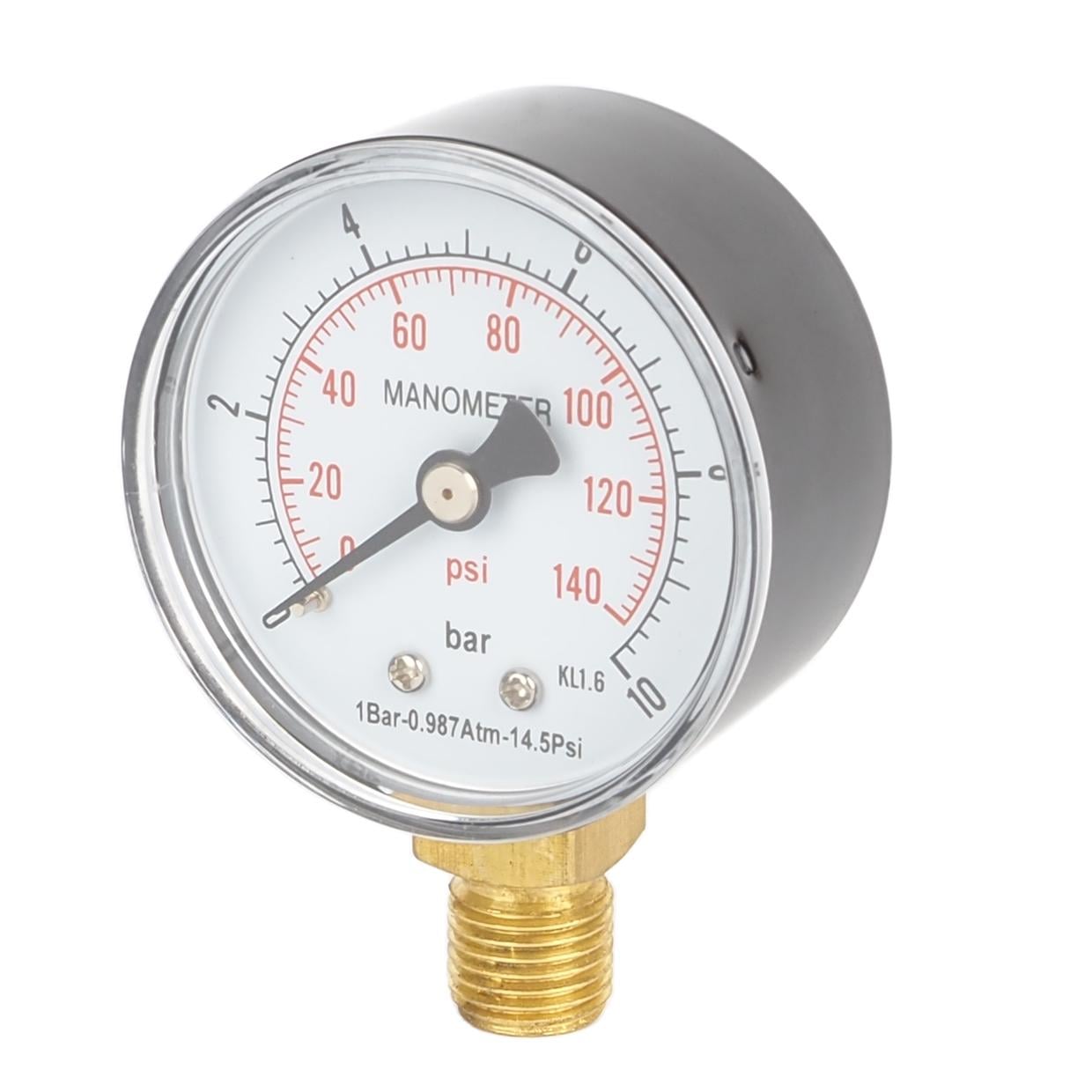 Манометр SD17010 0-10 бар радиальный 1/4" Ø 50 мм