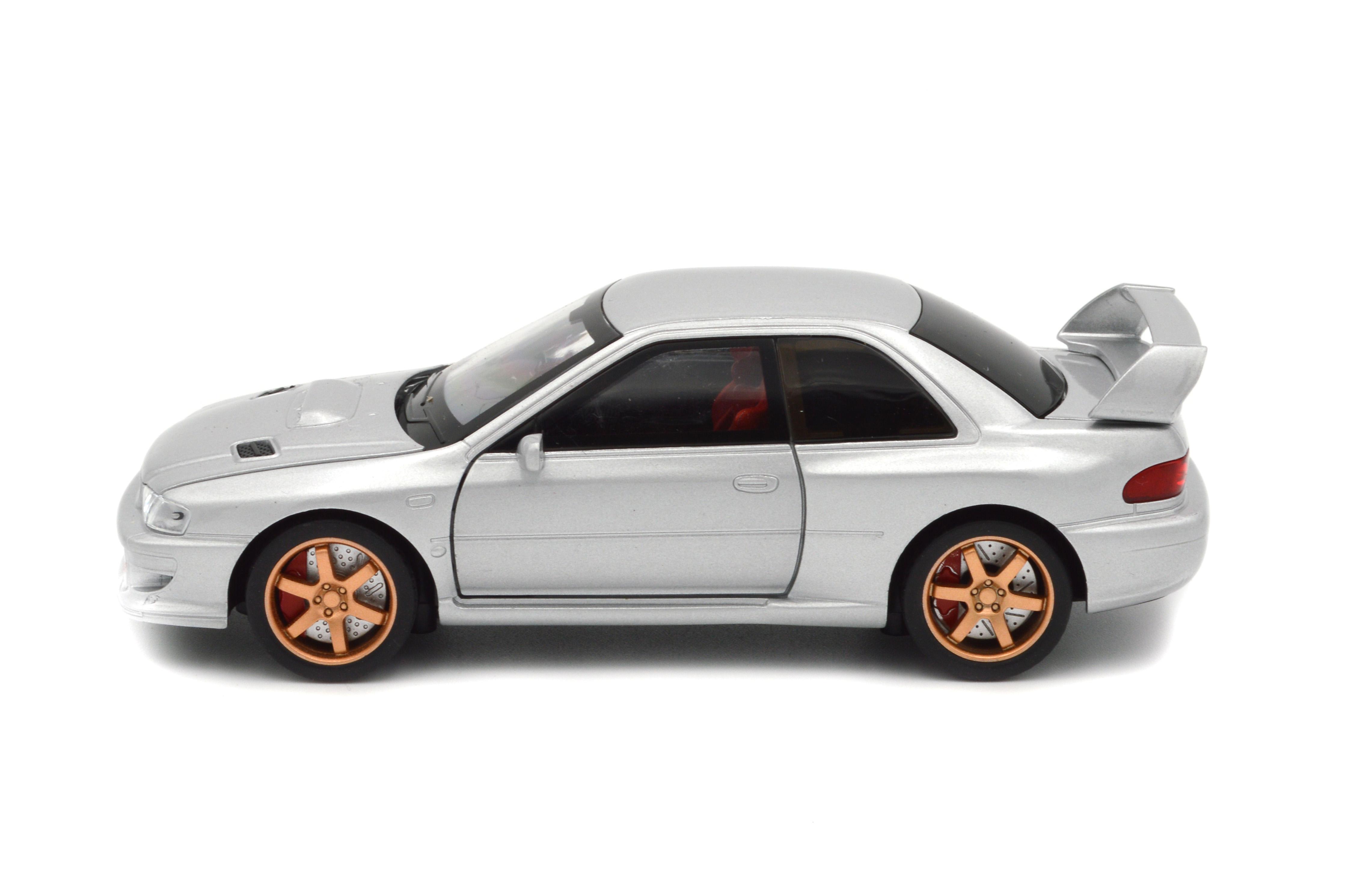 Іграшкова машинка металева Subaru Impreza WRX STI 1:32 світло/звук/інерція/відкриваються двері (30718S) - фото 2 Іграшкова машинка металева Subaru Impreza WRX STI 1:32 світло/звук/інерція/відкриваються двері (30718S) - фото 2