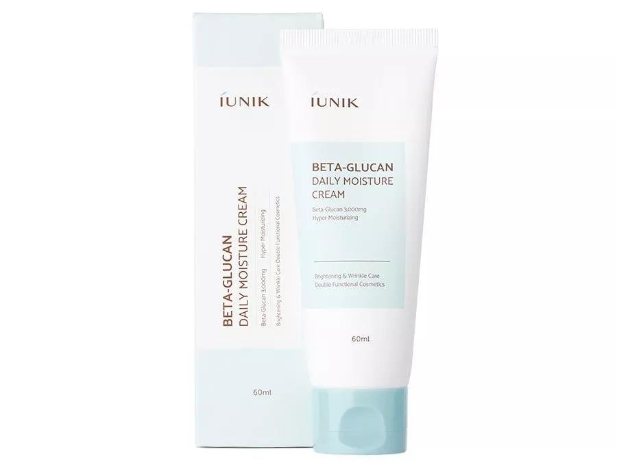 Крем з бета-глюканом зволожуючий IUNIK Beta Glucan Daily Moisture Cream 60 мл