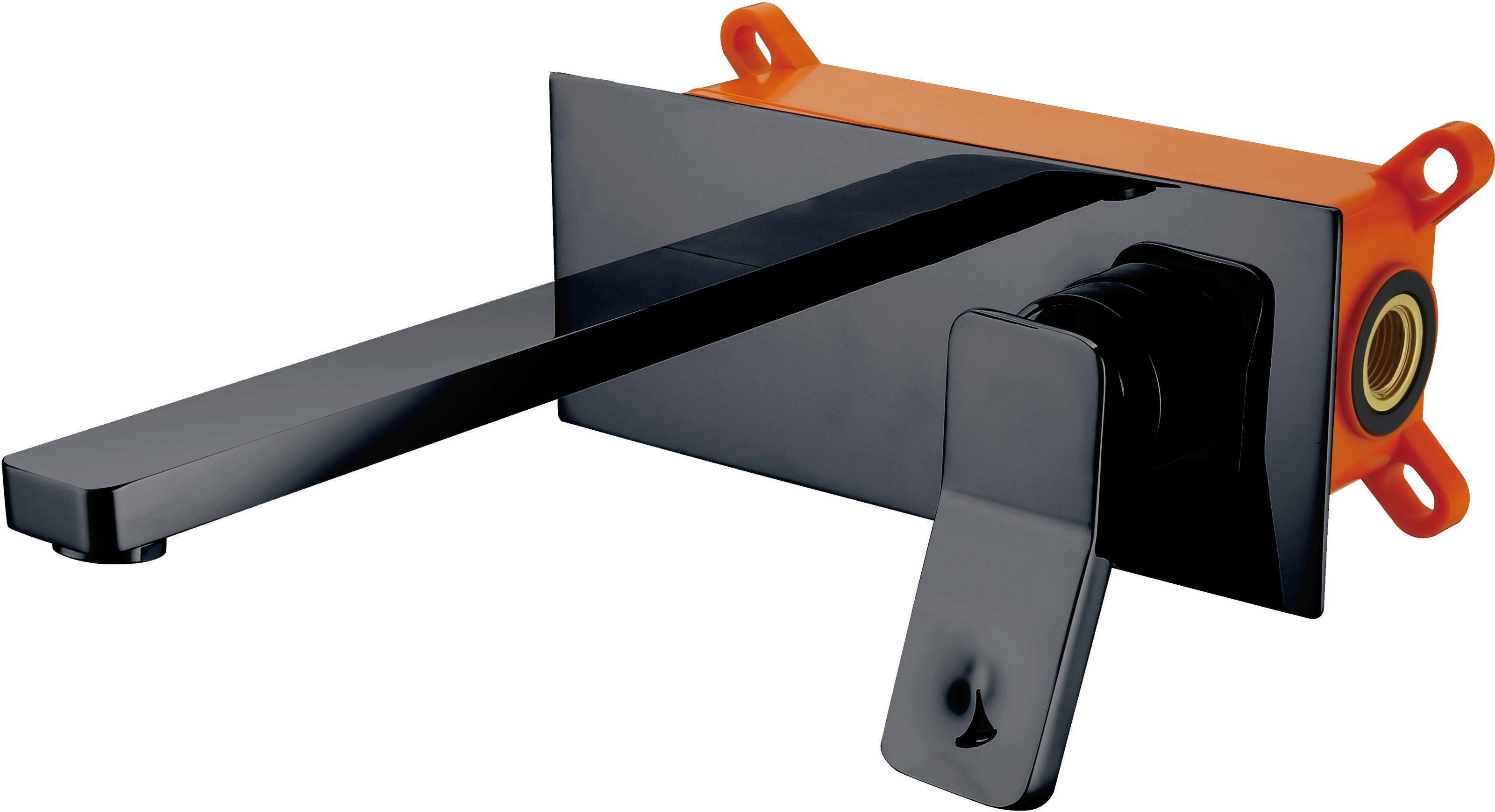 Смеситель Asignatura Unique 85501902 настенный однорычажный Черный (131173) Смеситель Asignatura Unique 85501902 настенный однорычажный Черный (131173)