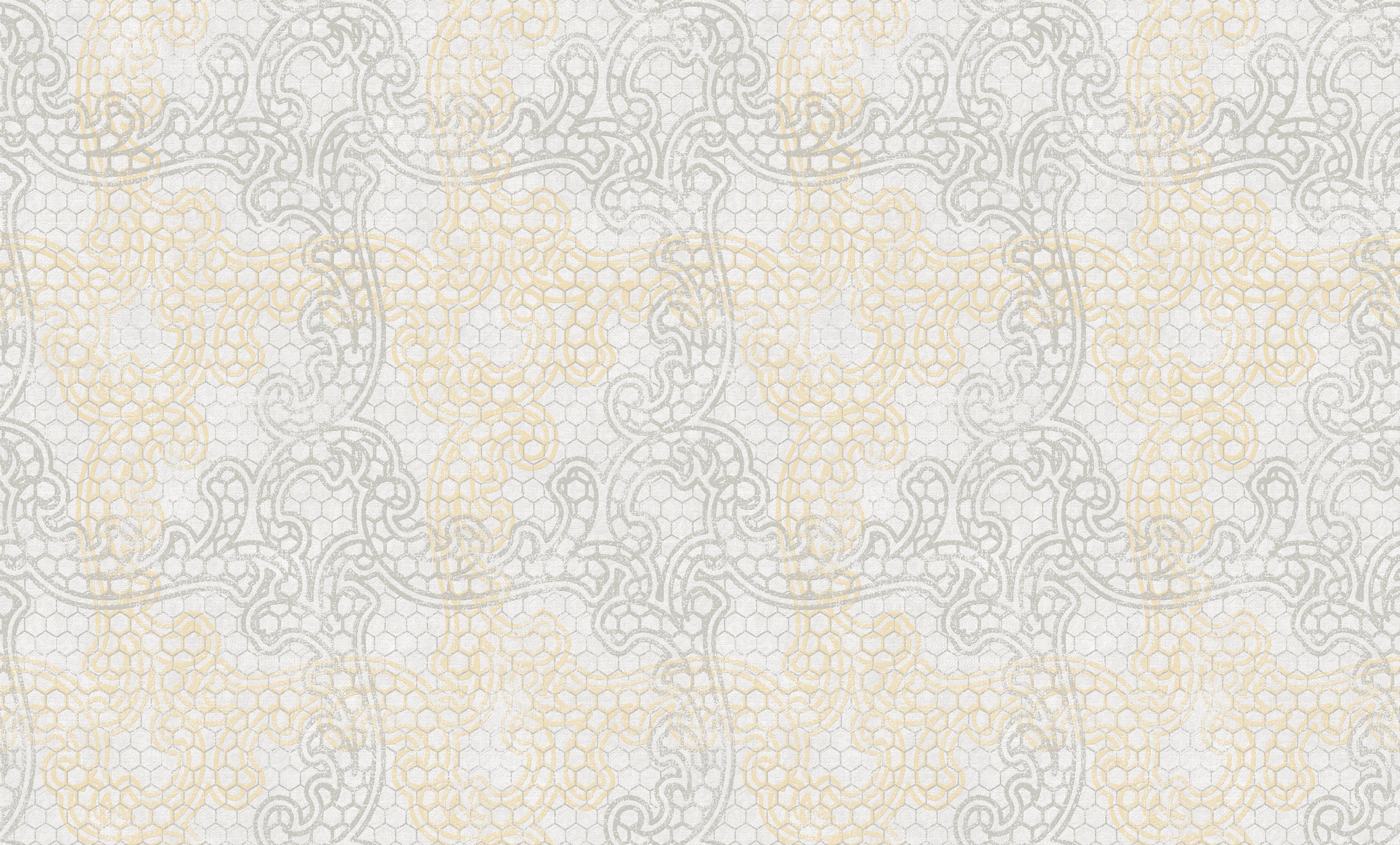 Обои виниловые Yuanlong Graziella на флизелиновой основе 1,06х10,05 м (29005)