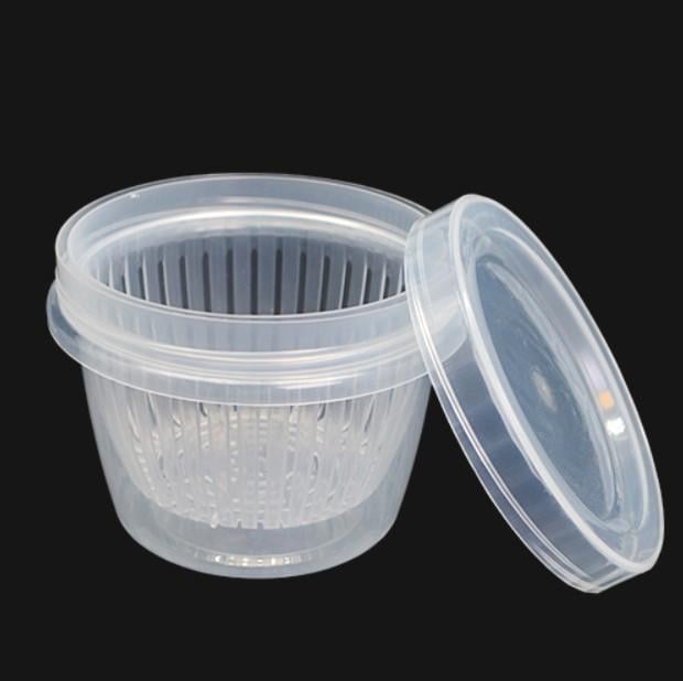 Пищевой контейнер Stenson с ситом 8,5х11,5х8,5 см (AN012820)