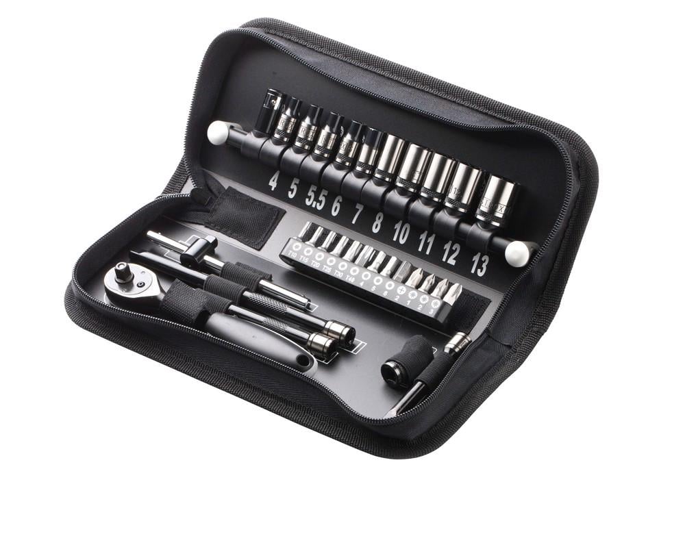 Набор торцевых головок и бит Stroxx 1/4» 30 шт. (100-181)