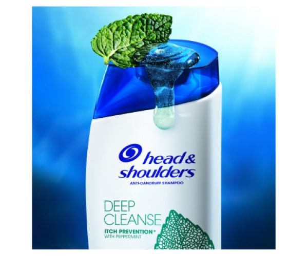 Шампунь Head & Shoulders Глибоке очищення зняття свербіння 300 мл (8001841996820) - фото 2