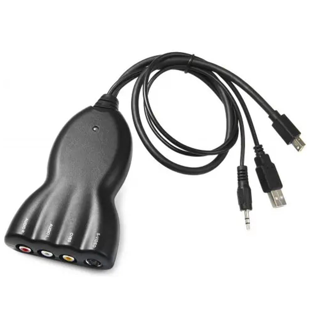 Перетворювач відеосигналів Lenkeng LKV386 Mini DisplayPort на композитне відео та S-Video сигнали зі стерео звуком (000000823)