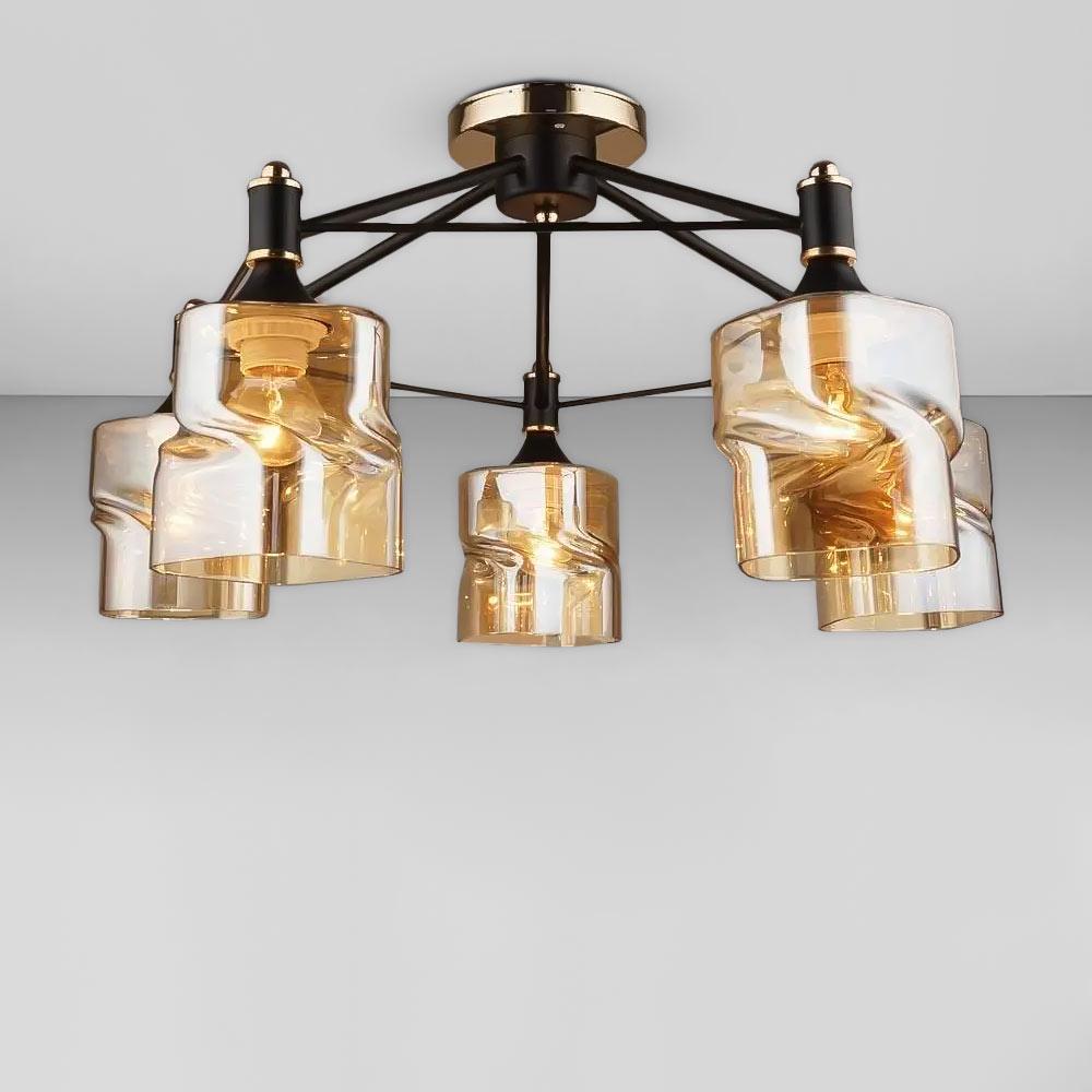 Люстра потолочная Light House SRS-16304/5 Черный