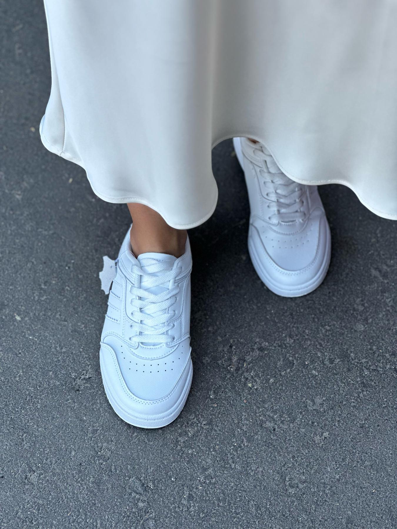 Кеды женские пресс-кожа р. 39 Белый (10381448) - фото 10 Кеды женские пресс-кожа р. 39 Белый (10381448) - фото 10