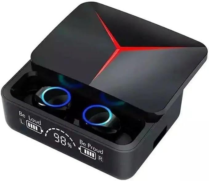 Наушники беспроводные TWS M90 с зарядным кейсом-павербанком (26389536) Наушники беспроводные TWS M90 с зарядным кейсом-павербанком (26389536)