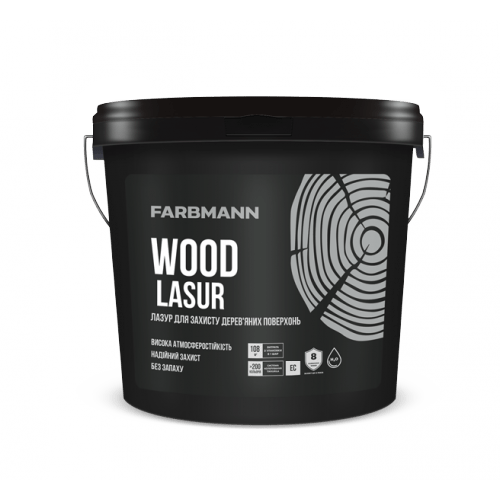 Лазурь для защиты деревянных поверхностей Farbmann WOOD LASUR база EC 2,7 л (2761469144) Лазурь для защиты деревянных поверхностей Farbmann WOOD LASUR база EC 2,7 л (2761469144)
