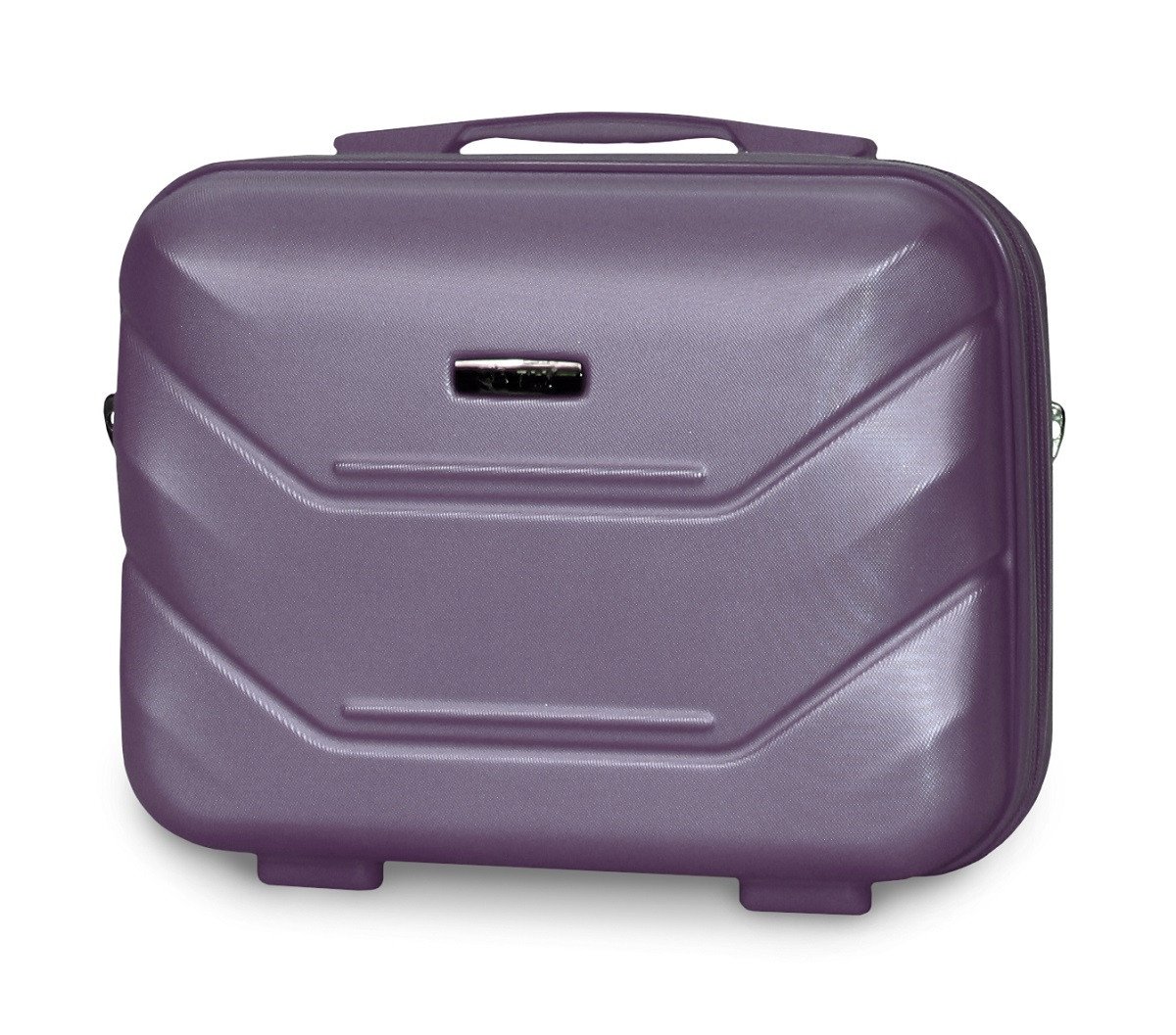 Кейс-пілот ручна поклажа Fly К147 30х37х18 см Срібно-фіолетовий