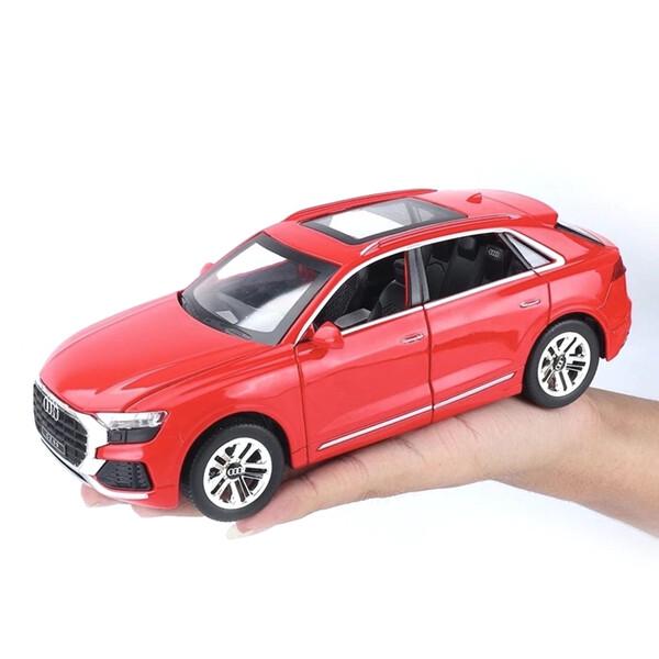 Машинка Audi Q8 іграшка моделька металева 1:24 Червоний (59415) - фото 3