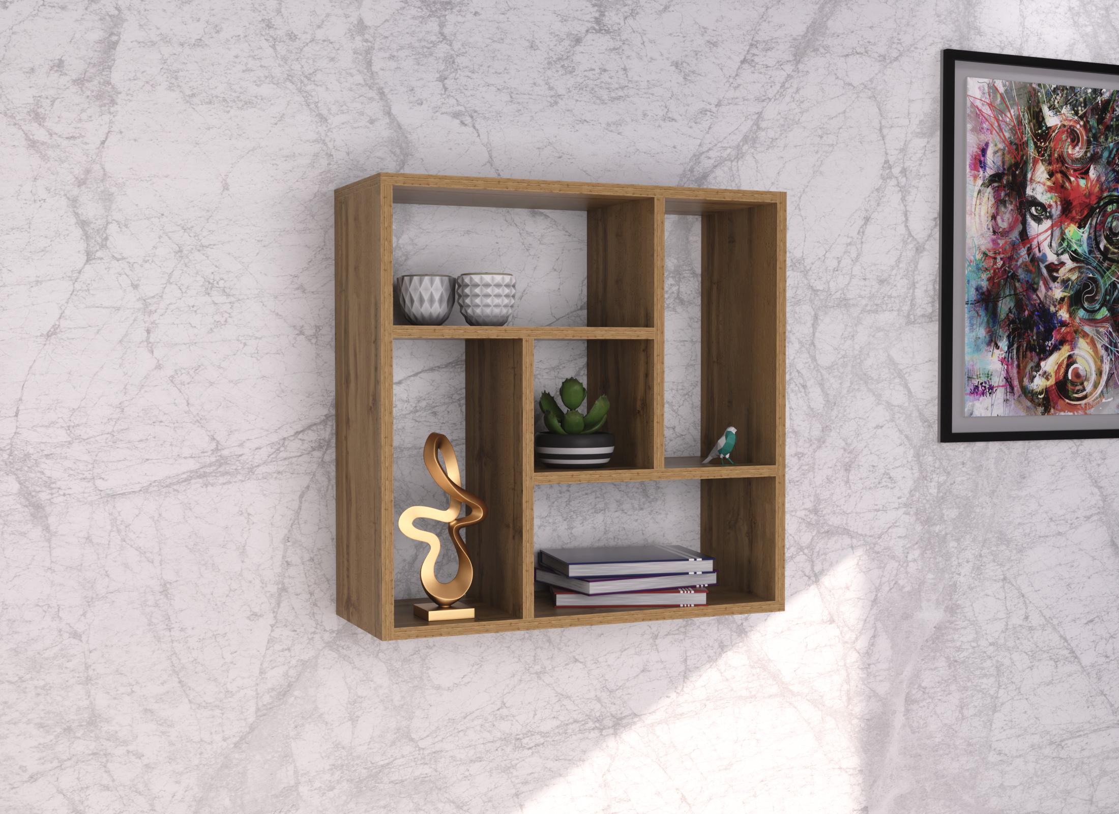 Полка подвесная П-3 610х230х610 мм Дуб Тахо (22973) - фото 3 Полка подвесная П-3 610х230х610 мм Дуб Тахо (22973) - фото 3