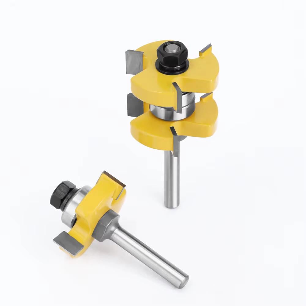 Набор фрез Шип и паз 8 мм хвостовик 2 шт. 8х38х48 (ПШ-3) - фото 3 Набор фрез Шип и паз 8 мм хвостовик 2 шт. 8х38х48 (ПШ-3) - фото 3