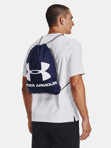 Рюкзак Under Armour Ozsee Sackpack 16 л 28x44 см Синий (1240539-412) - фото 2