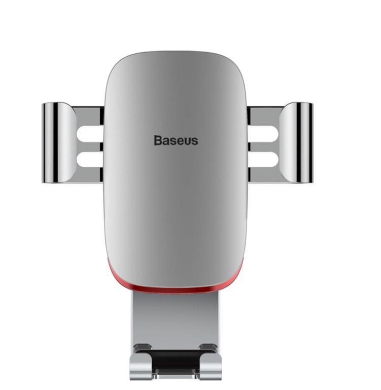 Автотримач універсальний Baseus Metal Age Gravity Сріблястий (SUYL-D0S)