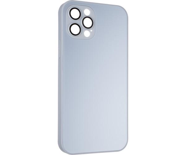 Чехол накладка Full Frosted (MagSafe) Case для iPhone 12 Pro Голубой