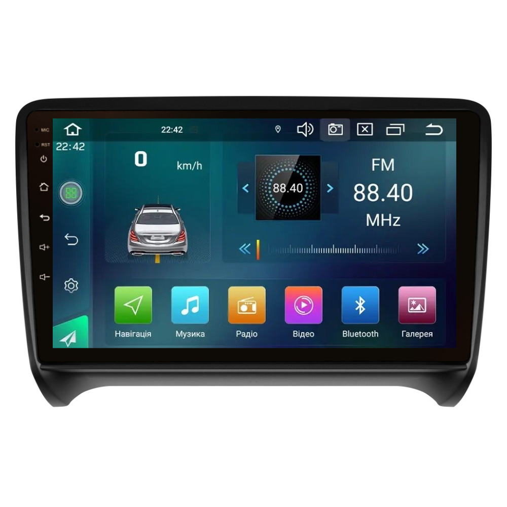 Магнитола штатная CYCLONE C9-007 DSP Carplay 4/64 GB 4G для Audi TT 2006-2014 г. (AR-80923)