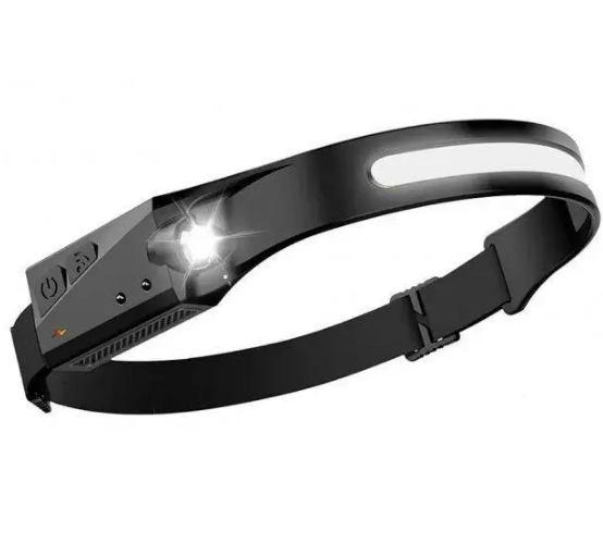 Фонарь налобный BL-W689/G28-LM-COB White/Red (77532534)