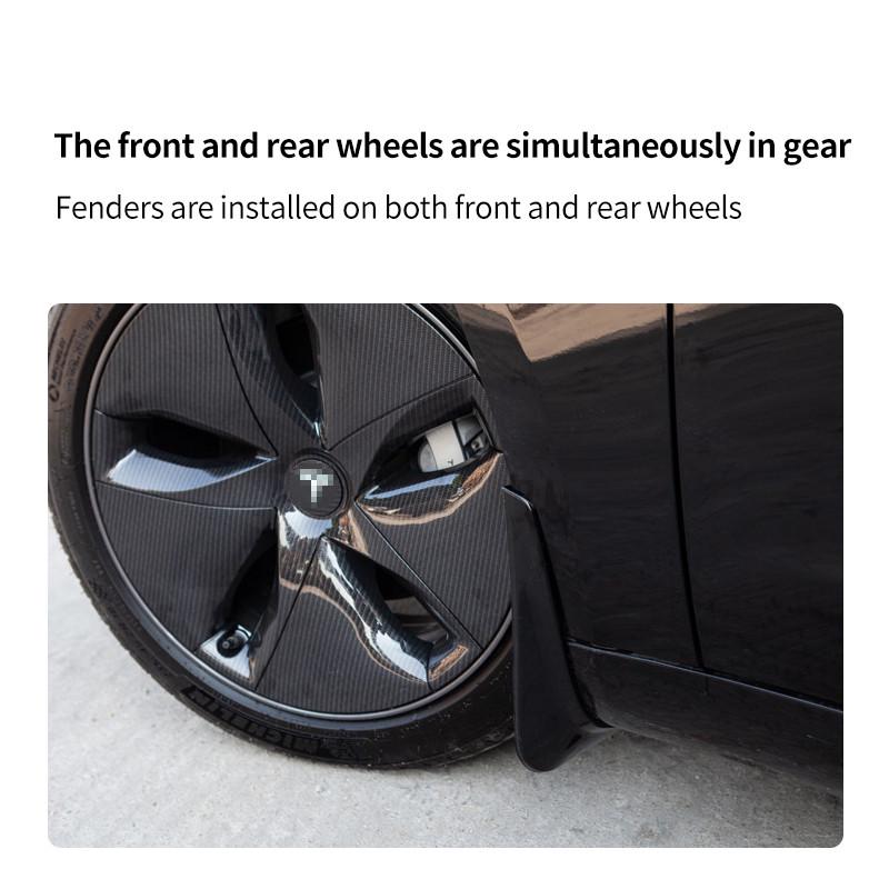 Брызговики Tesla Model 3 (17-23) - фото 4