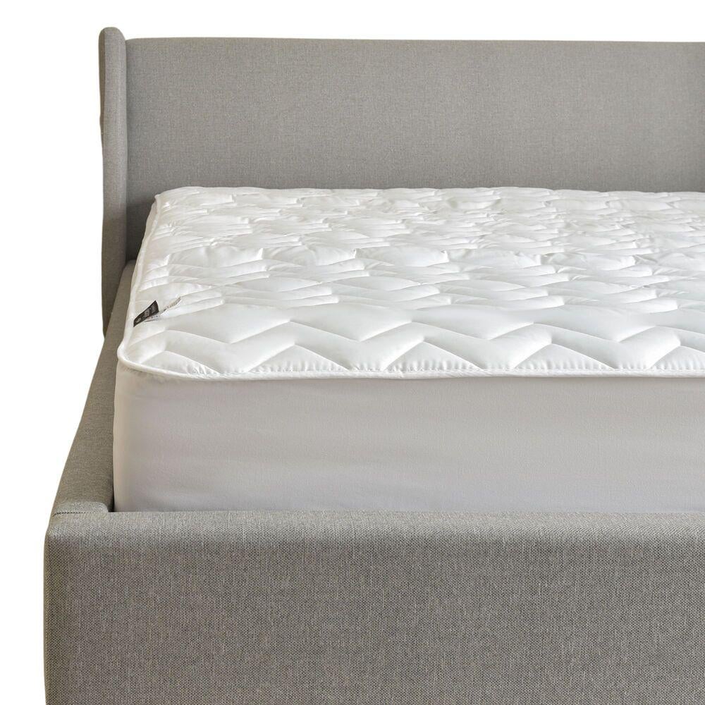 Наматрасник гостиничный IDEIA Classic натяжной с бортом по периметру антиаллергенный 160х200 см Белый (26143)