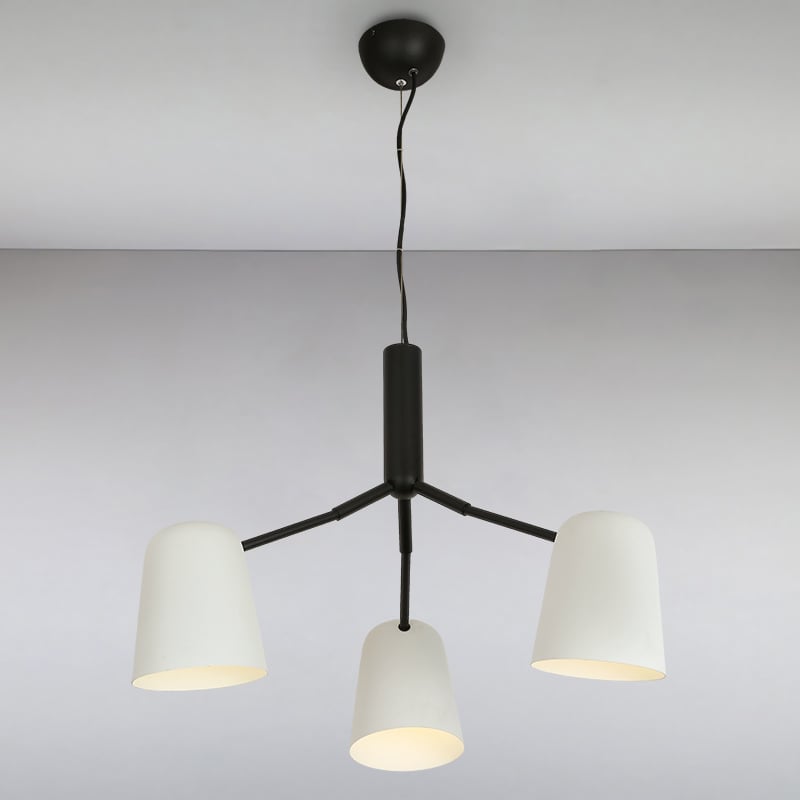 Люстра подвесная Light House LS-14840-3 BK+WH Черный