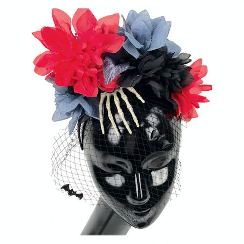 Обруч Гламурный Halloween SETA Decor 19-944BLK-RD