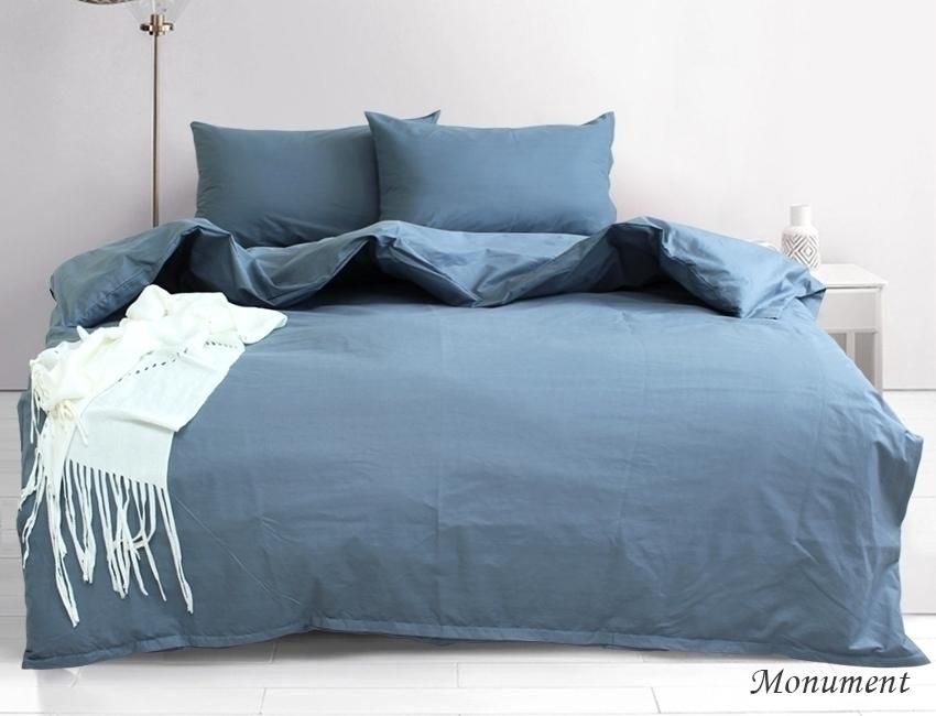 Комплект постельного белья TAGtekstil ранфорс Monument Євро 50х70 см 19403