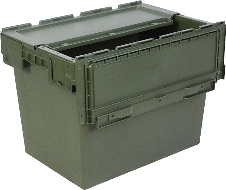 Ящик пластиковый N6442-ALC тип 1 600x400x435 мм Оливковый (N6442-ALC/Ол)