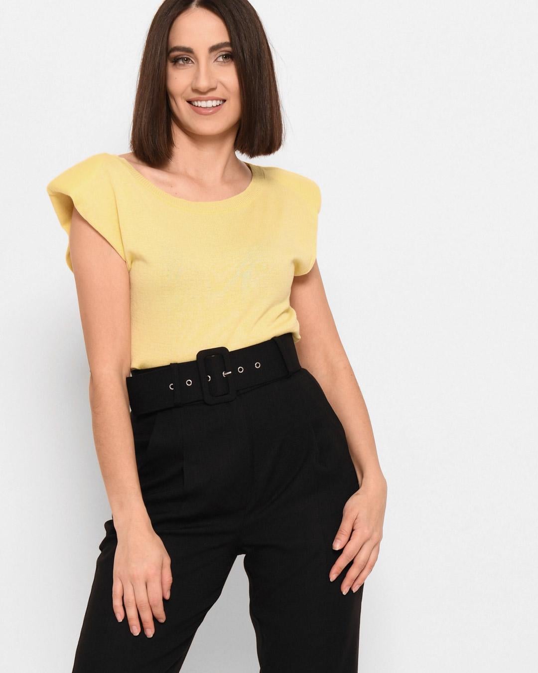 Топ женский Carica-6589-6 SL Желтый (2000002402244) Топ женский Carica-6589-6 SL Желтый (2000002402244)