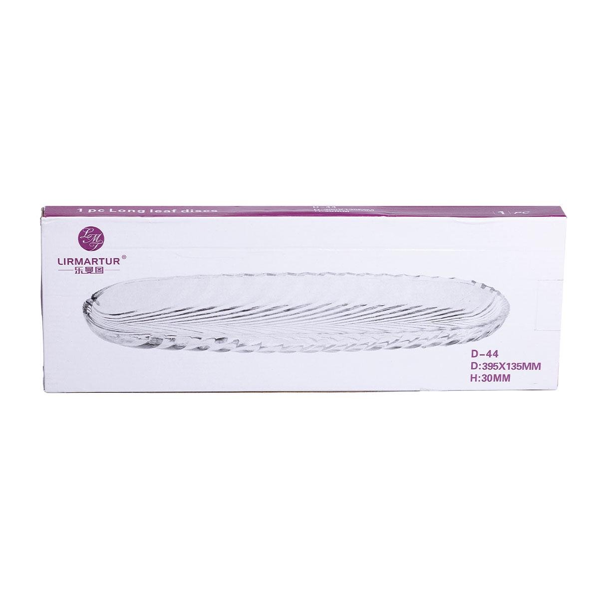 Страва сервірувальна скляна для закусок канапе фруктів 39х13, 5х2, 5 см (5959) - фото 11 Страва сервірувальна скляна для закусок канапе фруктів 39х13, 5х2, 5 см (5959) - фото 11