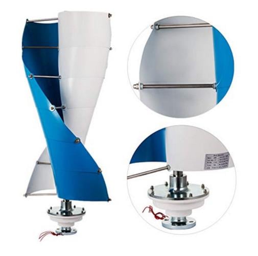 Вітрогенератор вертикальний 400 Вт (26339411) - фото 3