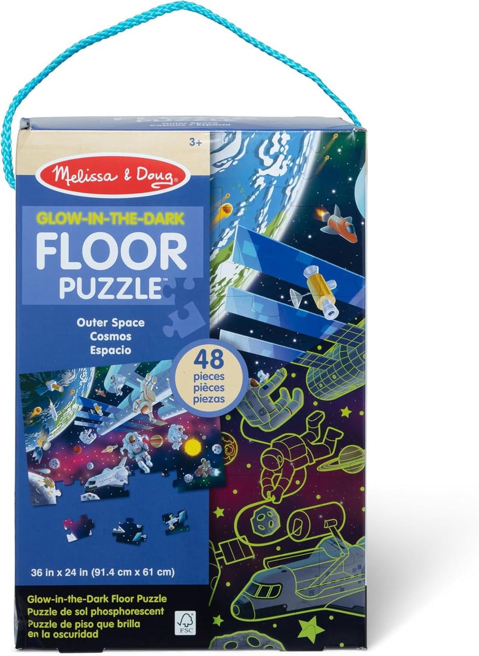 Пазл підлоговий Космос Melissa & Doug Glow in the Dark 48 дет. (SKU-218)