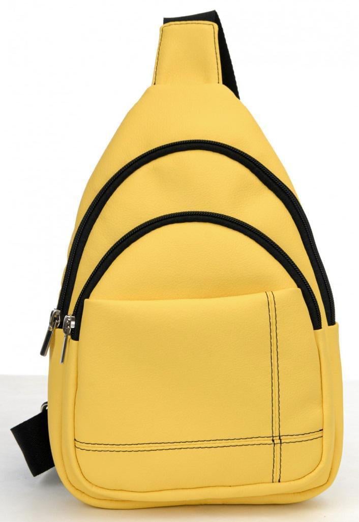 Сумка через плече слінг Sambag Brooklyn SSH Жовтий (83111028)