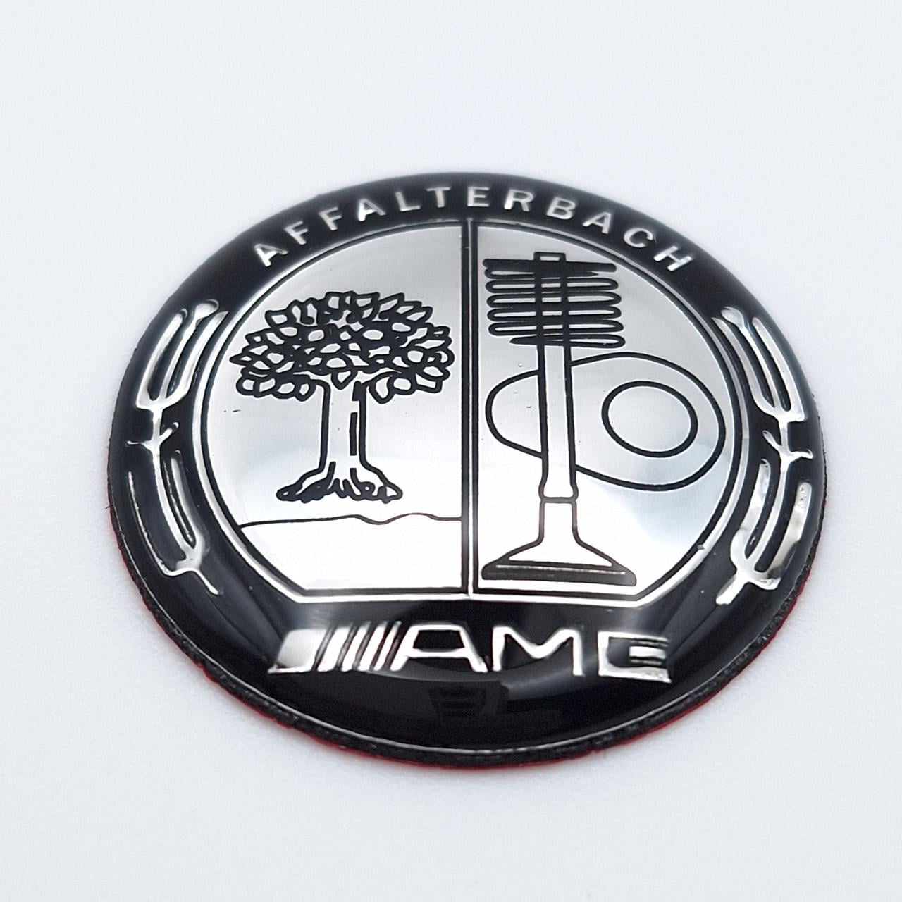 Эмблема на джойстик Affalterbach AMG Mercedes серебристо-Черный (2357010495)