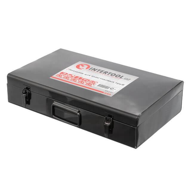 Паяльник для пластикових труб Intertool RT-2112 850/1850 Вт 0-300°C насадки 20/25/32/40/50/63 мм - фото 6