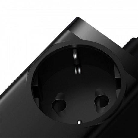 Мережевий зарядний пристрій Baseus GaN3 Pro Desktop Powerstrip 2C+2U+AC(EU) 65W Black (PSZM000901) - фото 5 Мережевий зарядний пристрій Baseus GaN3 Pro Desktop Powerstrip 2C+2U+AC(EU) 65W Black (PSZM000901) - фото 5