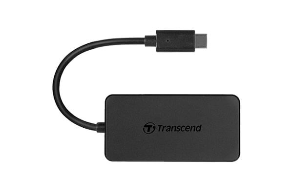 Концентратор Transcend USB Type-C HUB 4 ports Чорний