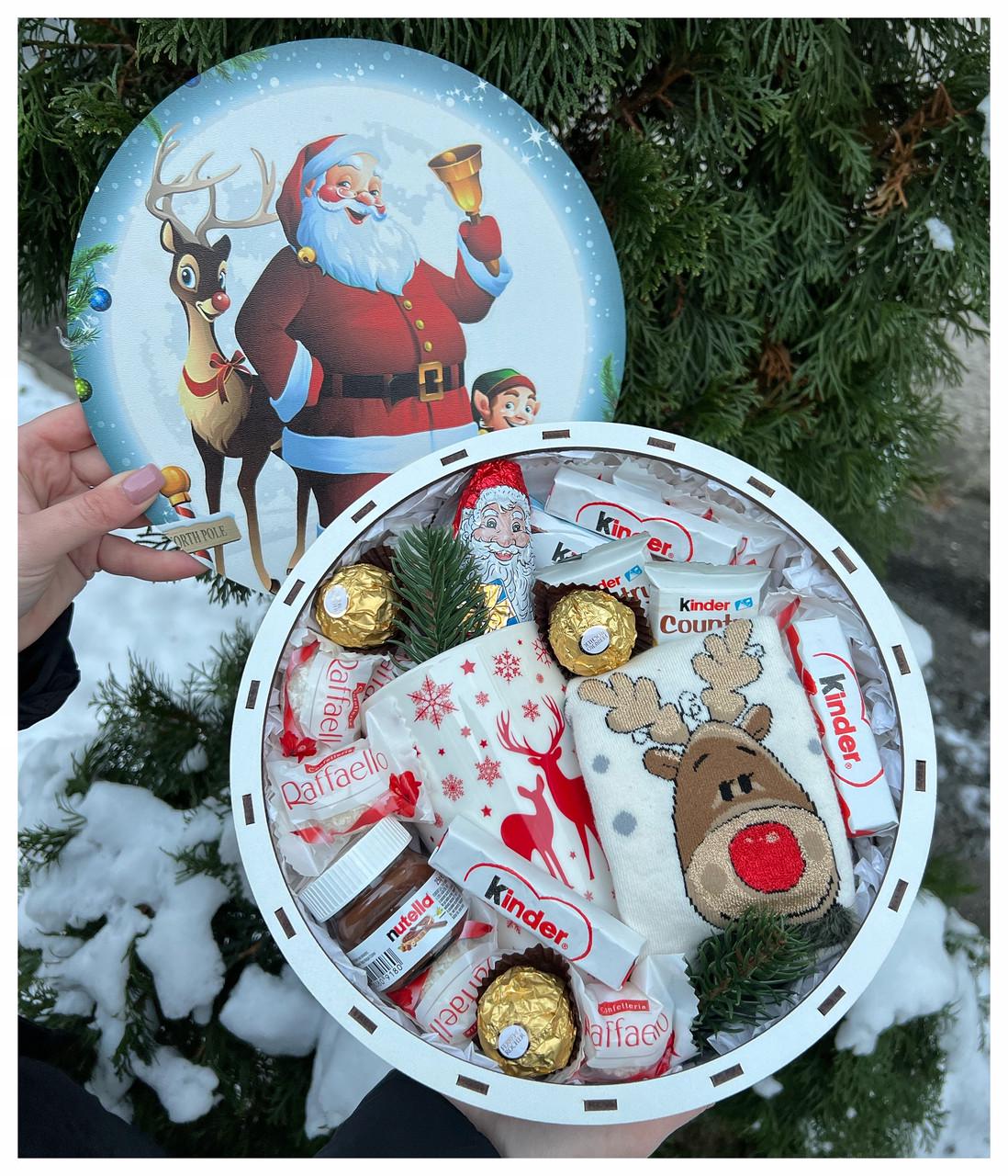 Подарунковий бокс дитині з солодощами на Святого Миколая та Новий рік (2025783573) - фото 2