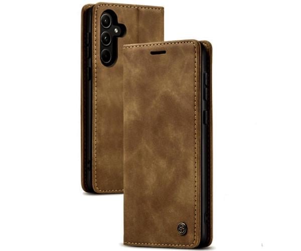 Чохол - книжка CaseMe для Samsung Galaxy A56 Коричневий