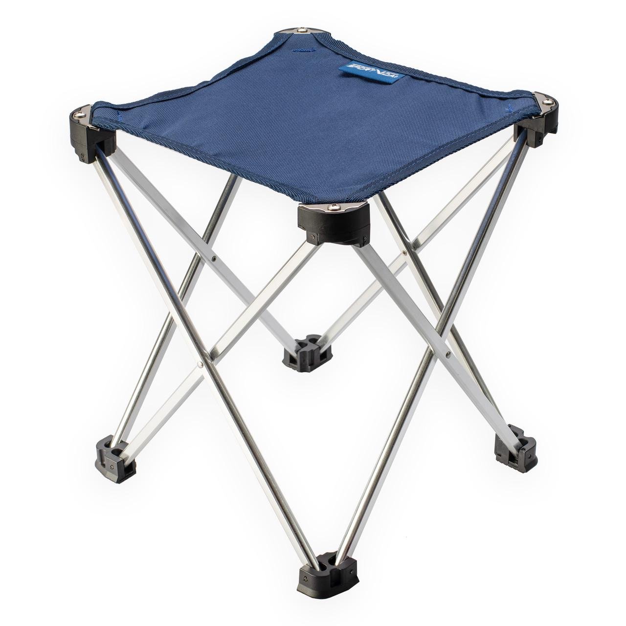 Табурет для кемпинга и рыбака складное SportVida Синий (SV-ML0009)