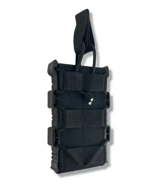 Підсумок під магазин АК з пластиковими вставками Чорний