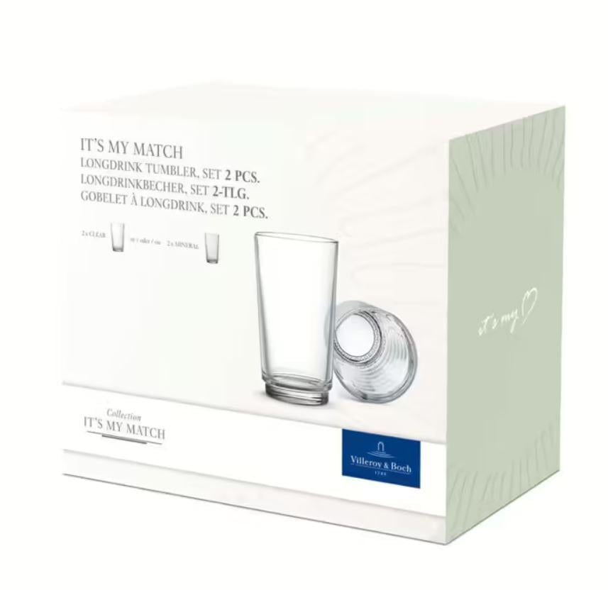 Набор стаканов Villeroy & Boch It's my match 2 шт. 410 мл (1136978266) Набор стаканов Villeroy & Boch It's my match 2 шт. 410 мл (1136978266)